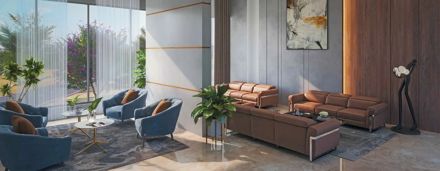 Nirman Cosmopolis Tathawade Business Lounge Image